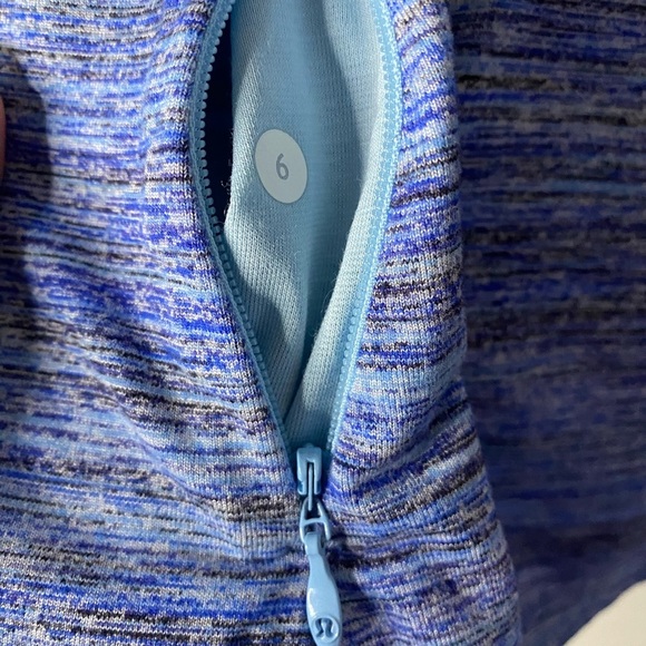 Lululemon Runderful Long Sleeve Sapphire Blue Size 6 - Picture 12 of 13